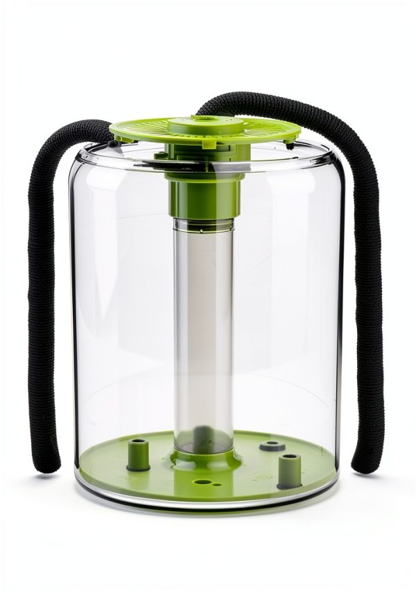 Terrarium Humidifier LURMMUE 2.5L Top-Fill Ultrasonic Mist Dual Hose-5
