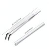 Stainless Steel Reptile Feeding Tong - Lasnten 2-Piece Set with Spoon-1