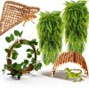Hamiledyi Ladder & Hammock Tank Natural Seagrass-0
