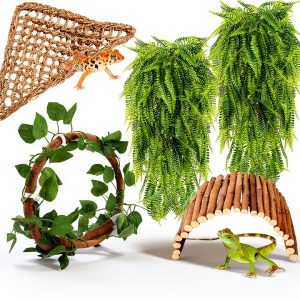 Hamiledyi Ladder & Hammock Tank Natural Seagrass-0