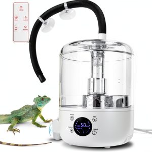Reptile Humidifier Fogger YINDUZ 4L Adjustable Mist and Remote Control-0