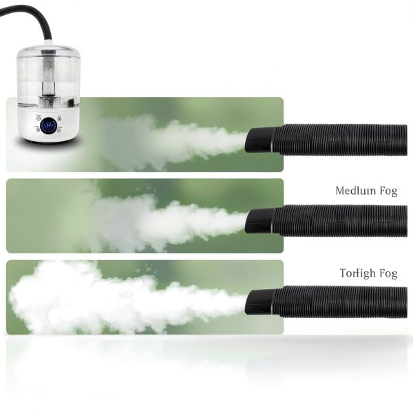 Reptile Humidifier Fogger YINDUZ 4L Adjustable Mist and Remote Control-2