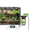 Reptile Mister System, External Timer & 360° Adjustable Nozzle, Humidifier for Reptiles, Amphibians, Rainforest Plants and Aquariums-5