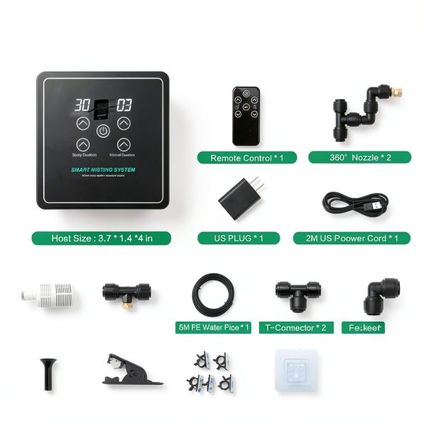 Automatic Reptile Mister Humidifier with Timer,Programmable Terrarium Reptile Mister System for Chameleons, Snakes,Frogs,Turtles & Lizards - Smart Spray Control-6