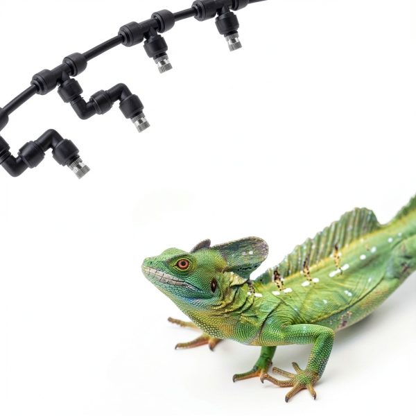 Automatic Reptile Mister Humidifier with Timer,Programmable Terrarium Reptile Mister System for Chameleons, Snakes,Frogs,Turtles & Lizards - Smart Spray Control-2