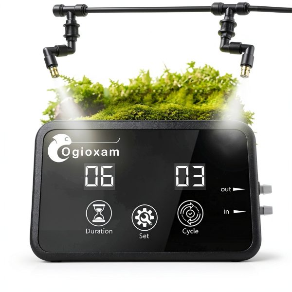 Automatic Reptile Mister System Ogioxam - 2 Nozzle Smart Timer-0