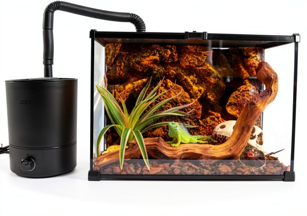 MRREPTILE Reptile Fogger Humidifier, 2.8L Misting System for-1