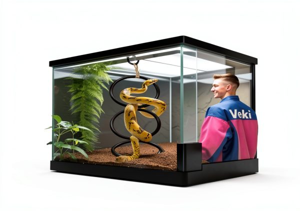 DIY Snake Climbing Accessories horsmiyala 3 Black Terrarium Set 7 Ways-2