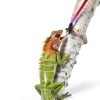 Stainless Steel Reptile Feeding Tongs sonluk 10.62" Colorful Set Bowl-5