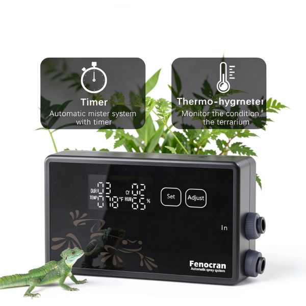 Fenocran Automatic Reptile Mister System with Sensor, Smart Humidifier-3