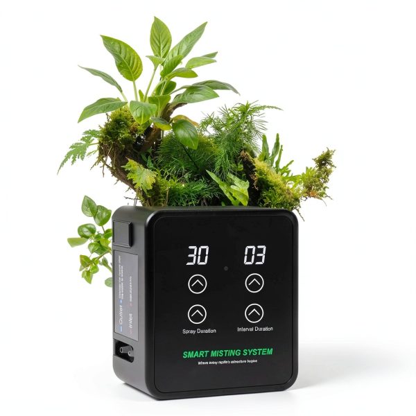Automatic Reptile Mister Humidifier with Timer,Programmable Terrarium Reptile Mister System for Chameleons, Snakes,Frogs,Turtles & Lizards - Smart Spray Control-3