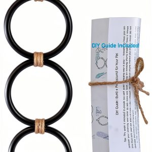 DIY Snake Climbing Accessories horsmiyala 3 Black Terrarium Set 7 Ways-0