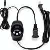 REPTIZOO Dimming Thermostat TC02 for Reptile Heat Lamps, PID-6