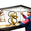 DIY Snake Climbing Accessories horsmiyala 3 Black Terrarium Set 7 Ways-6