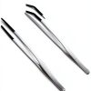 2 Pcs Extra Long Stainless Steel Reptile Feeding Tongs 10.6 IN with Soft Rubber Tip – Straight & Curved Tweezers for Bearded Dragon, Tank Accessories, Lizards, Terrarium, Aquarium, Leopard Gecko-1