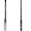 VraySang 10.6 inch Steel Reptile Feeding Tongs Straight Curved Pair-2