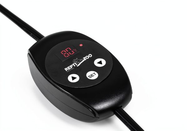 REPTIZOO Dimming Thermostat TC02 for Reptile Heat Lamps, PID-4