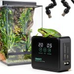 Automatic Reptile Mister for Reptile Tank Smart Reptiles Mister System with Timer 360° Nozzles,Slient Terrarium Misting System Humidifier for Chameleons,Snakes,Frogs Smart Spray Control-0