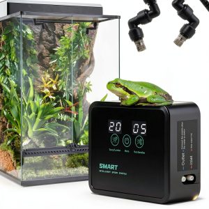 Automatic Reptile Mister for Reptile Tank Smart Reptiles Mister System with Timer 360° Nozzles,Slient Terrarium Misting System Humidifier for Chameleons,Snakes,Frogs Smart Spray Control-0